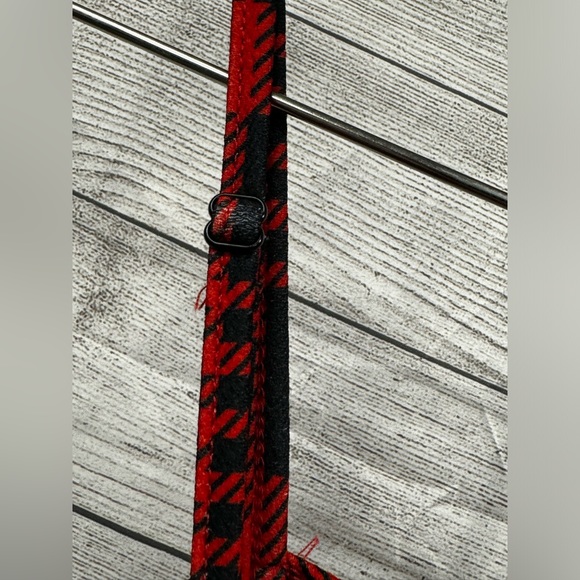 Split Hem Plaid Bodycon Dres - Picture 5 of 6